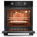 Kit Midea de Embutir Forno Elétrico 80L TSD80P2 + Micro-ondas 35L MGB35M2 Preto 220V