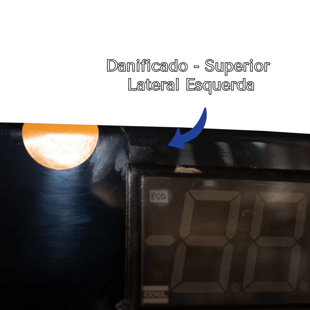 Cervejeira Gelopar 228L GRB-23EV GW Porta de Vidro Adesivado Preto - AVARIADO 220V