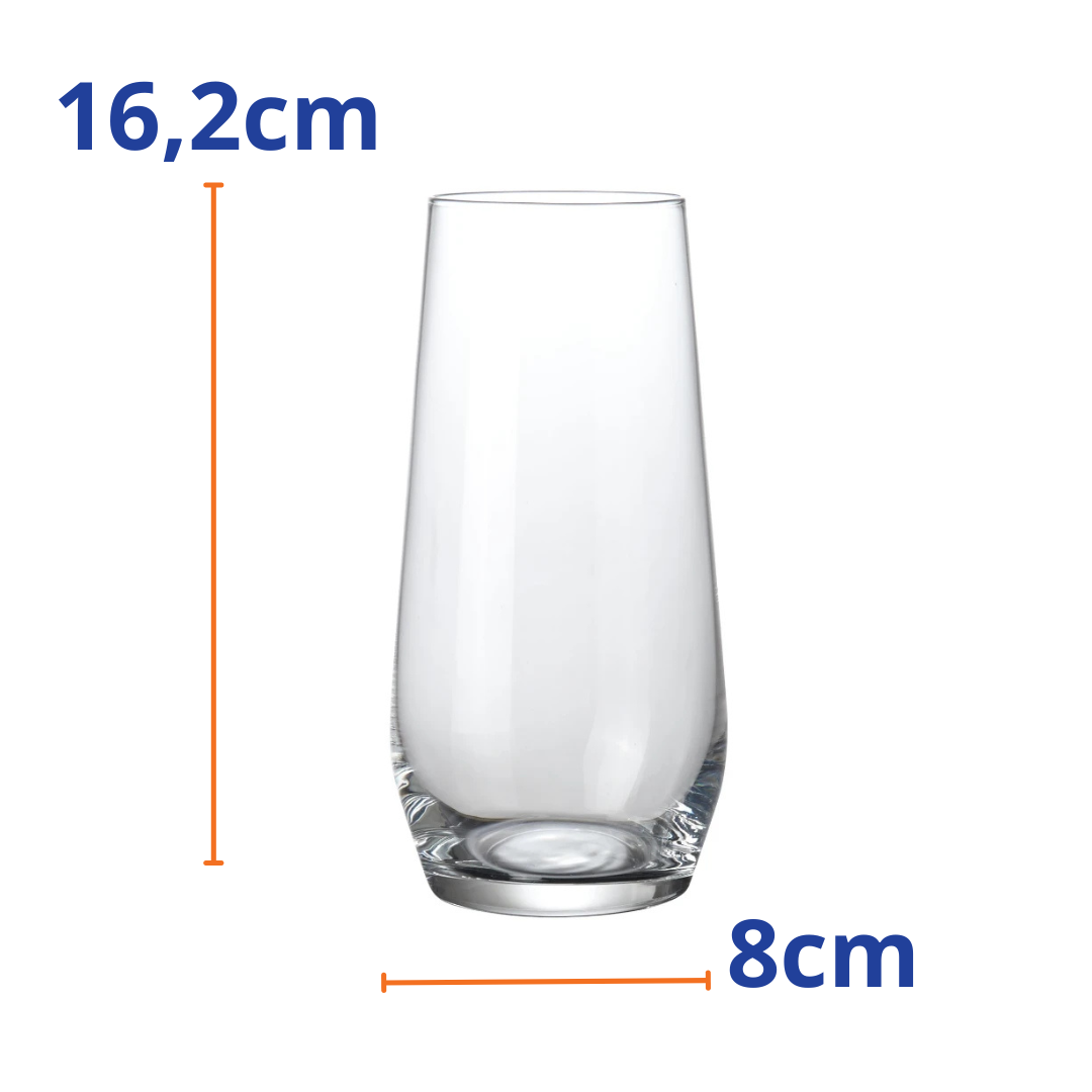 Jogo 6 Copos One Ful-Fitt 550ml