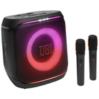 Caixa de Som Portátil JBL PartyBox Encore 2 com 2 Microfones Preto