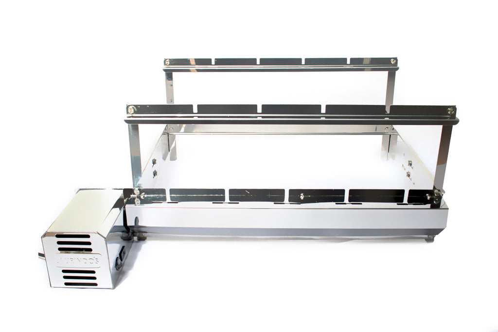 Churrasqueira Rotativa Laurindos Elétrica 5 Espetos G5E-4866 Inox