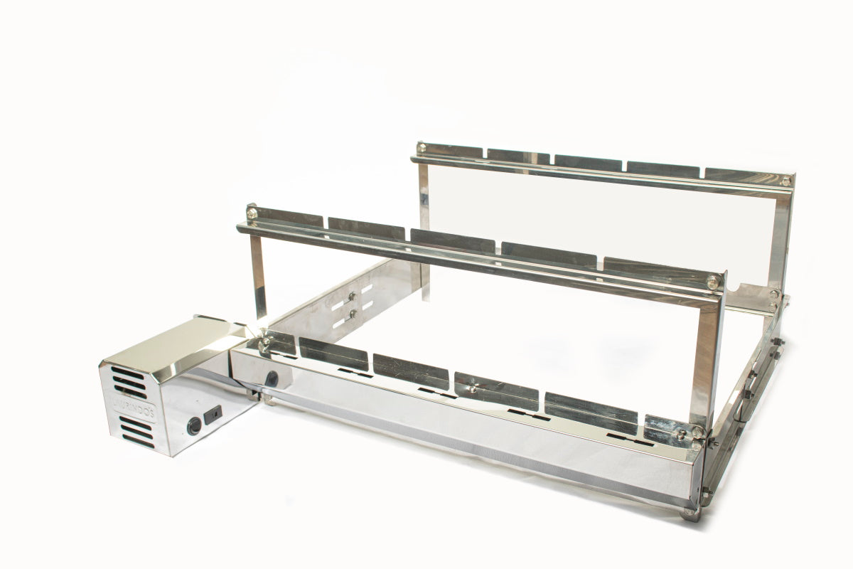 Churrasqueira Rotativa Laurindos Elétrica 5 Espetos G5E-4866 Inox