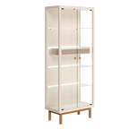 Cristaleira Dune com LED Imcal 74cm Off White