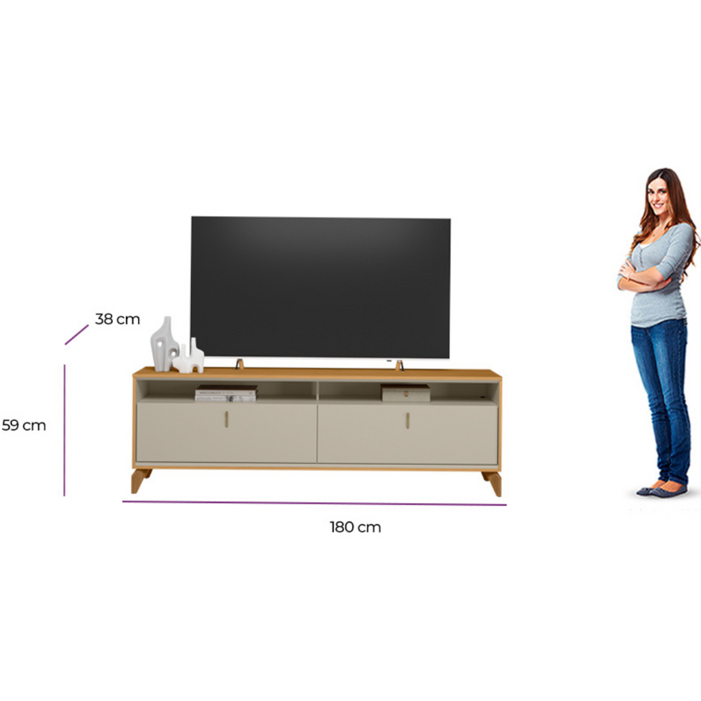 Rack Dubai Linea 182cm Tauari e Off White