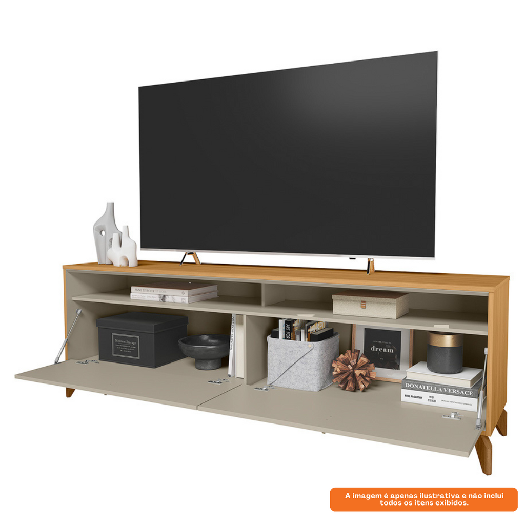 Rack Dubai Linea 182cm Tauari e Off White