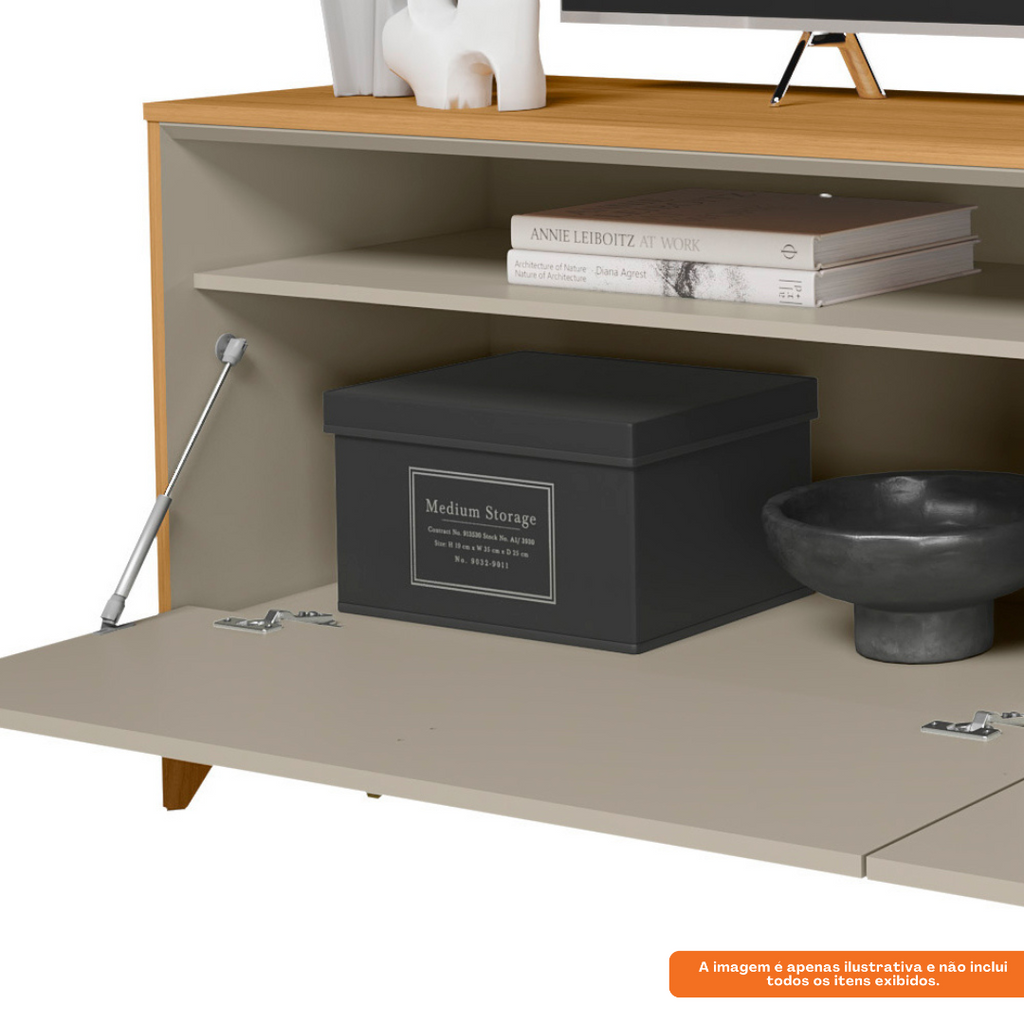 Rack Dubai Linea 182cm Tauari e Off White