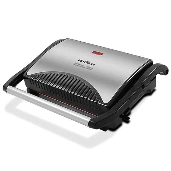 Sanduicheira e Grill Britânia BGR24G Press Supreme Gold Preto/Inox 220V