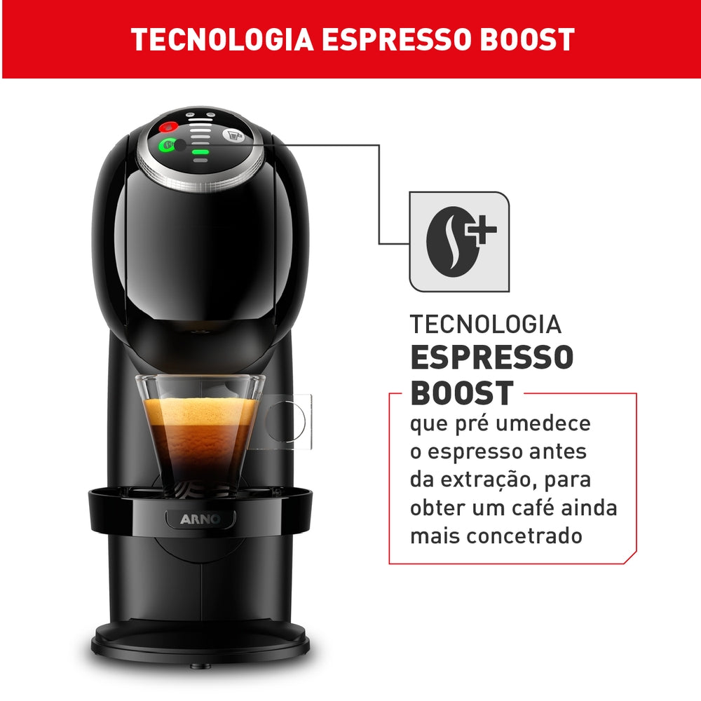 Cafeteira Arno Espresso Dolce Gusto Genio S Plus DGS2 220V