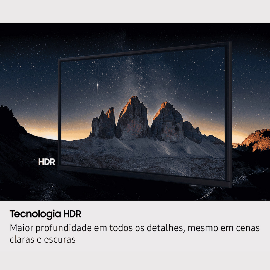 Smart TV LED 32" HD Samsung H5000F HDR Tizen Bivolt