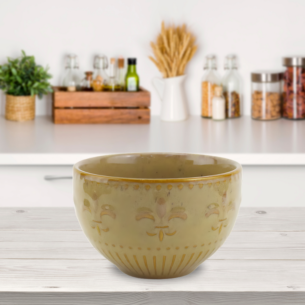 Bowl de Porcelana La Fleur Full-Fit 240ml Bege