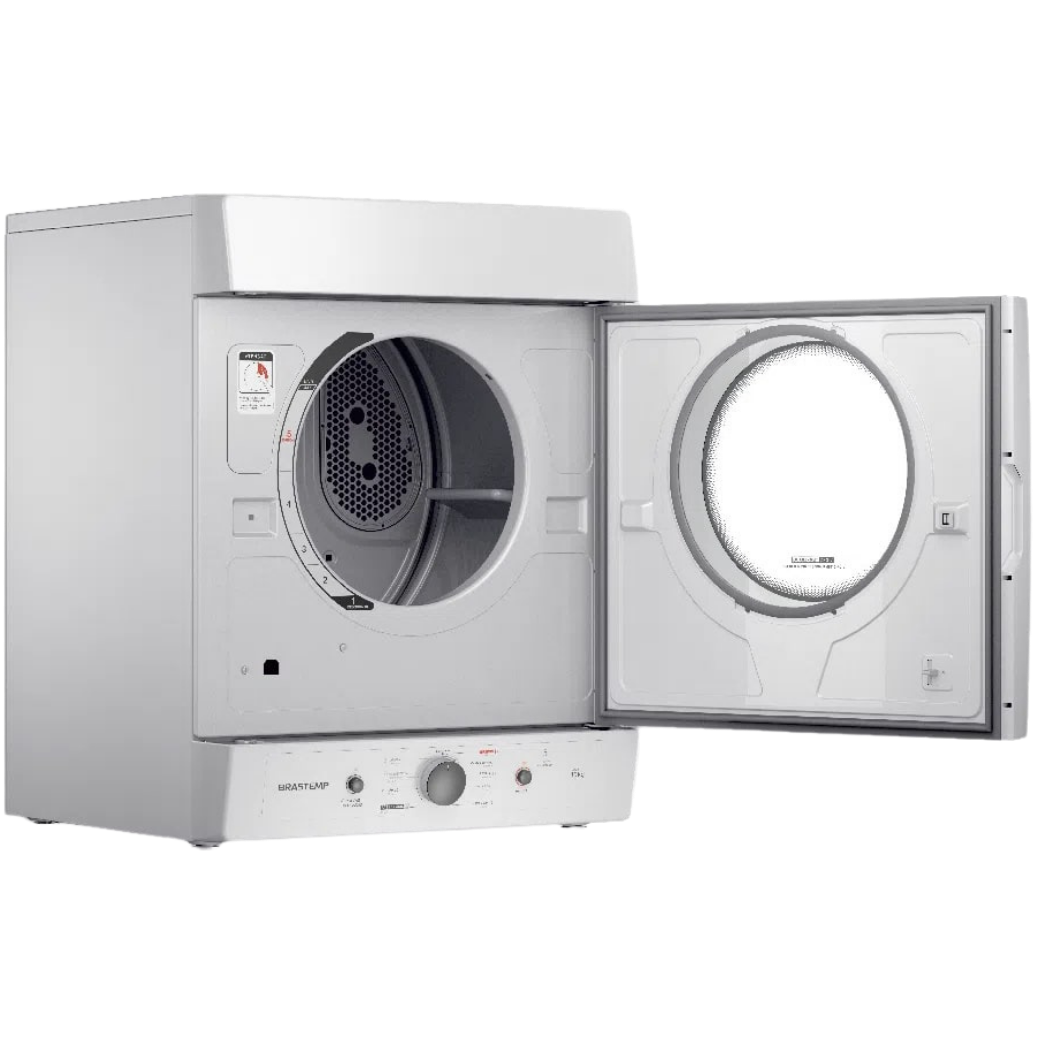 Conjunto Brastemp Lavadora de Roupas 18kg Advanced BWF18AB + Secadora de Parede 10kg BSI10BB 220V