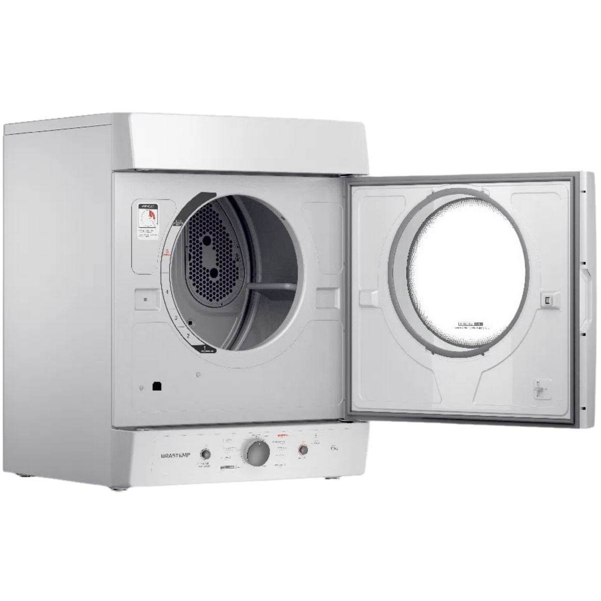 Conjunto Brastemp Lavadora de Roupas 18kg Advanced BWF18AB + Secadora de Parede 10kg BSI10BB 220V
