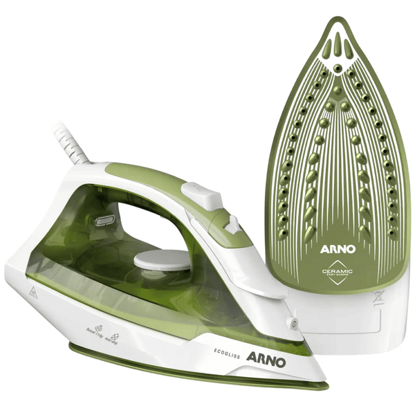 Ferro de Passar a Vapor Arno Ecogliss FEC2 Verde 220V