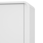 Roupeiro Loop Lopas 270cm 100% MDF 6 Portas Branco