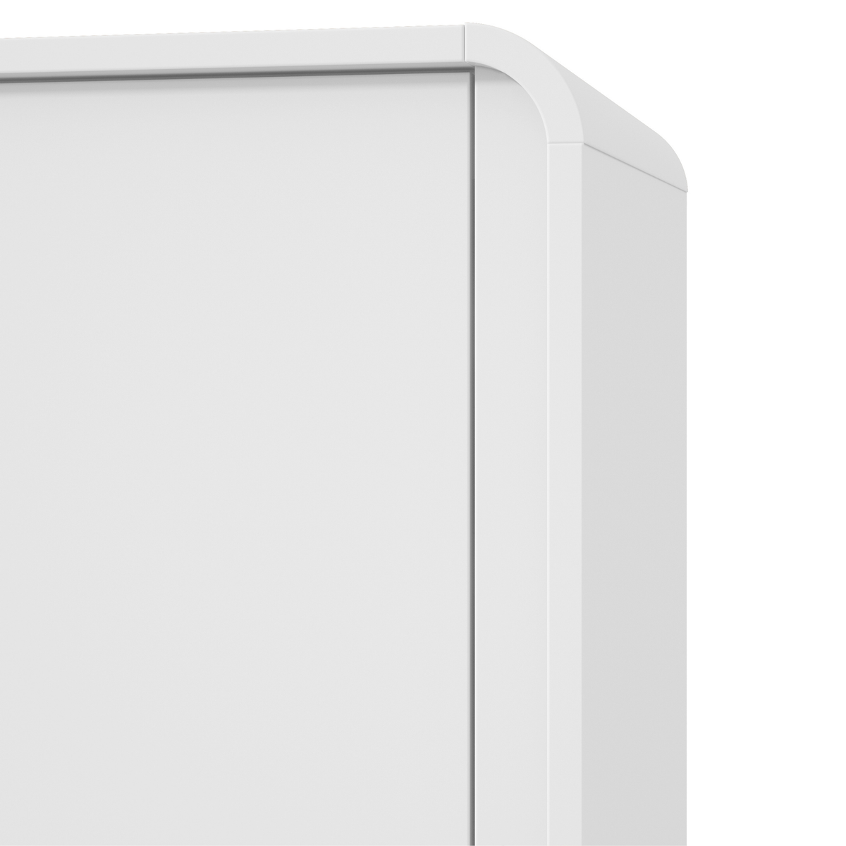 Roupeiro Loop Lopas 270cm 100% MDF 6 Portas Branco