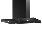 Coifa de Ilha Pro Series Electrolux 90CIV 90cm Filtro Baffle Preto 220V