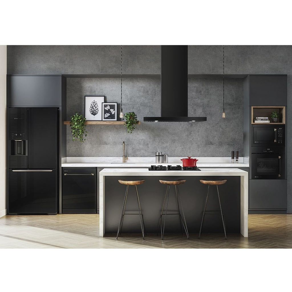 Coifa de Ilha Pro Series Electrolux 90CIV 90cm Filtro Baffle Preto 220V