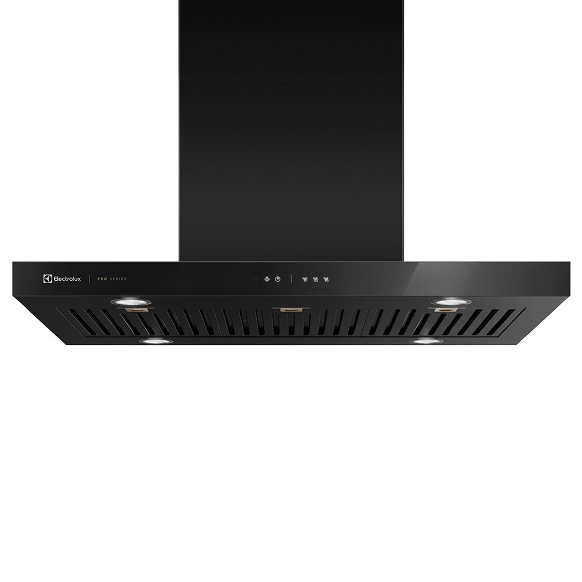 Coifa de Ilha Pro Series Electrolux 90CIV 90cm Filtro Baffle Preto 220V