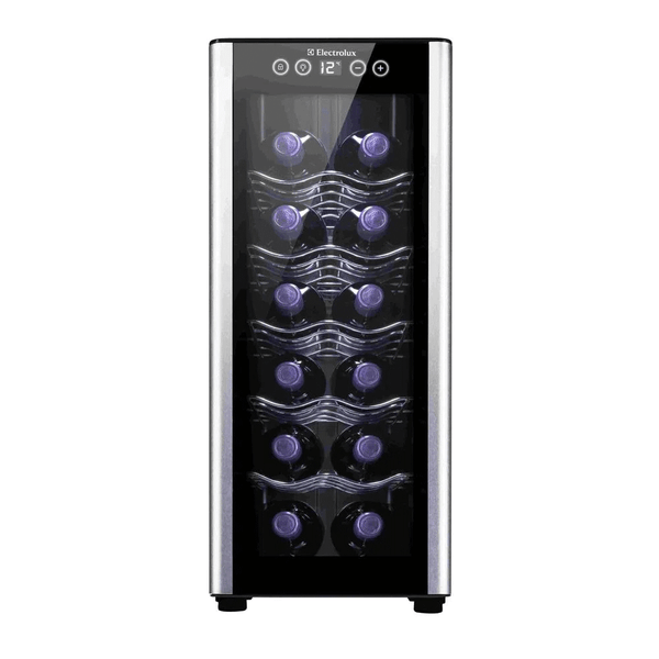 Adega Electrolux com Painel Eletrônico Touch 12 Garrafas ACB12 Preto Bivolt