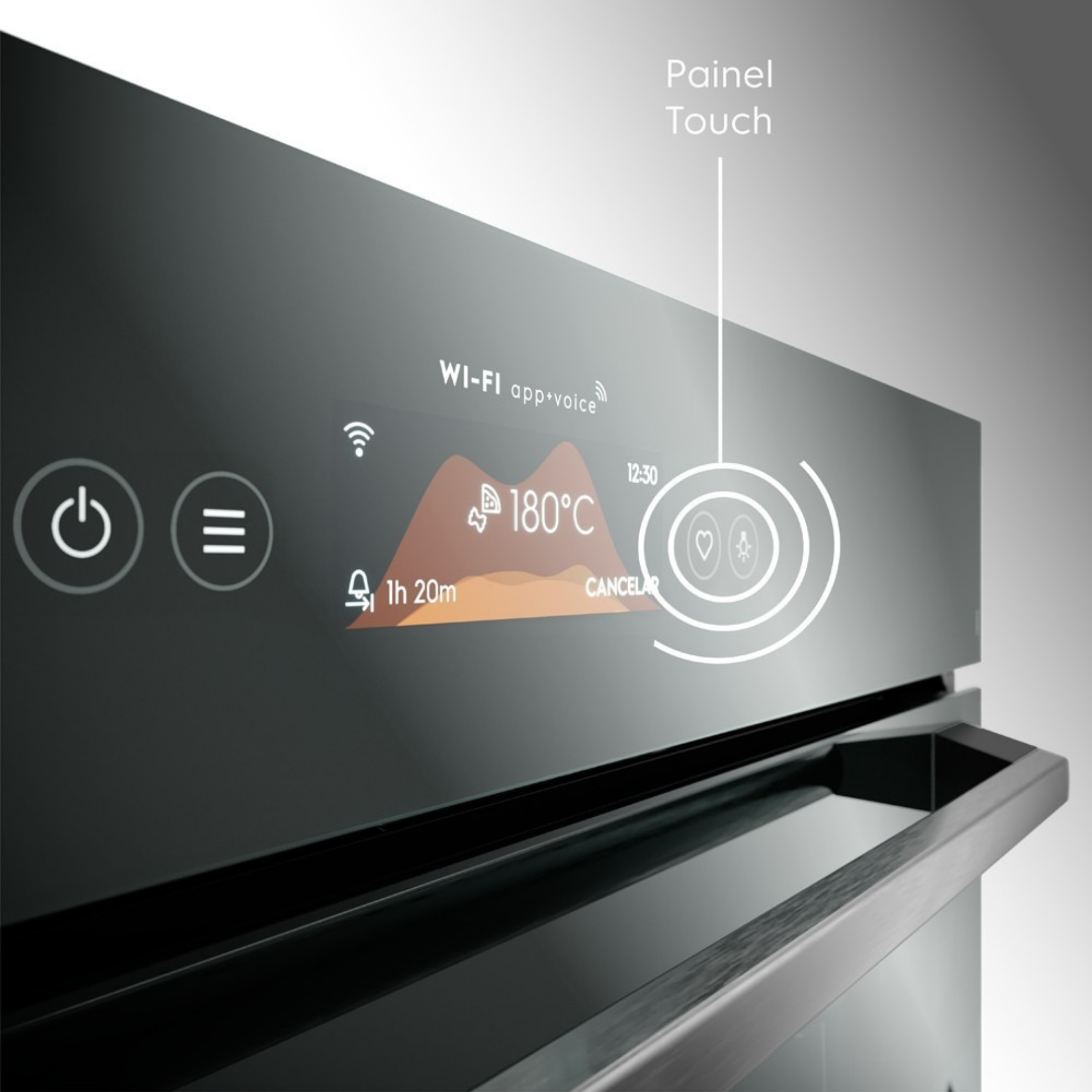 Kit Electrolux Home Pro Forno Elétrico Embutir 80L +Cooktop 5 Bocas +Coifa de Parede 90cm Espelhado 220V