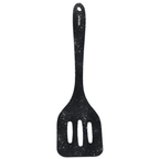 Espatula Vazada de Silicone Brinox Flex 29cm Preto