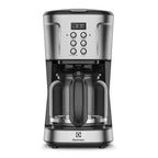 Cafeteira Electrolux Experience Digital com Timer ECM30 38 Xícaras Preto/Inox 220V