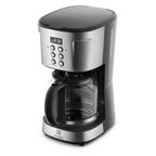 Cafeteira Electrolux Experience Digital com Timer ECM30 38 Xícaras Preto/Inox 220V