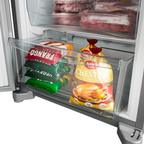 Freezer Vertical Flex Brastemp 276L BVR28PK Frost Free Platinum 220V