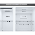 Refrigerador LG 638L Side By Side Inverter com Água e Gelo na Porta Inox Look Bivolt