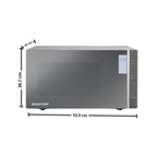 Micro-ondas Brastemp 32L Painel Integrado e Grill Inox Espelhado 220V