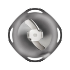 Mixer Electrolux TruFlow Processador e Batedor de Claras 600W EIB20 Preto/Inox 220V