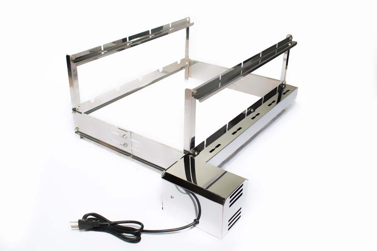 Churrasqueira Rotativa Laurindos Elétrica 5 Espetos G5E-4866 Inox