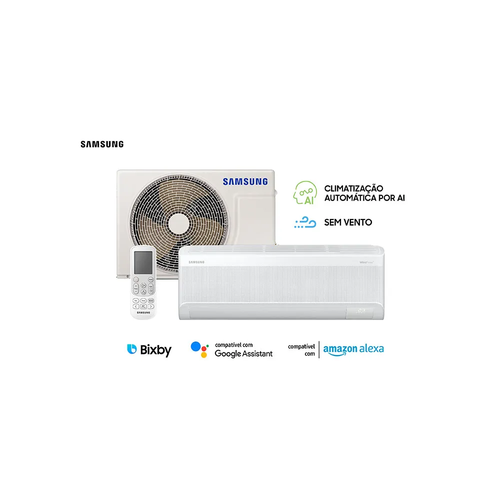 Ar-Condicionado Split Inverter Samsung 12000 BTUs WindFree Frio 220V