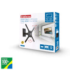 Suporte de Parede Articulado Brasforma SBRP-130 para TVs de 10 a 55" LCD, LED, Plasma e 3D Preto