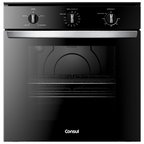 Forno de Embutir Elétrico Consul 84L COB84BE com Timer e Grill Preto 220V