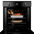 Forno de Embutir Elétrico Consul 84L COB84BE com Timer e Grill Preto 220V