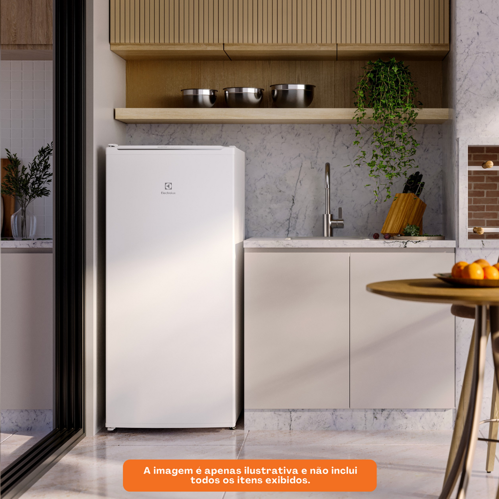 Freezer Vertical Inveter Electrolux 162L FEI19 1 Porta Branco 220V