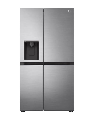 Refrigerador LG 611L Side By Side UVnano ThinQ AI Inverter Aço Escovado 220V