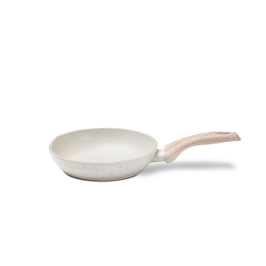 Jogo de Panelas Ceramic Life Brinox 6 Peças Indução Sirius Vanilla