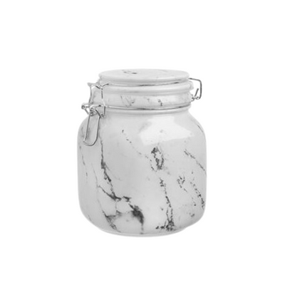 Pote Hermetico de Vidro Etilux 1L  Marble