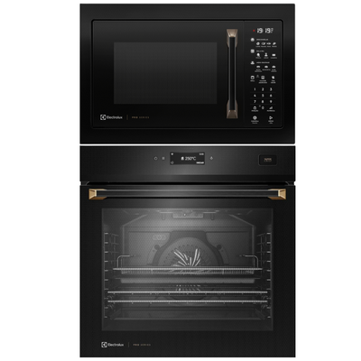 Kit Electrolux de Embutir Pro Series Forno Elétrico 80L Expert + Micro-Ondas 34L 220V