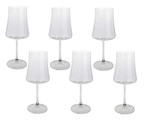 Jogo de 6 Taças para Vinho Branco Full-Fit Xtra em Cristal Ecológico 360ml