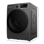 Conjunto Brastemp Lavadora de Roupas 14kg Inverter BNF14AS + Secadora de Parede 10kg BSI10BB 220V