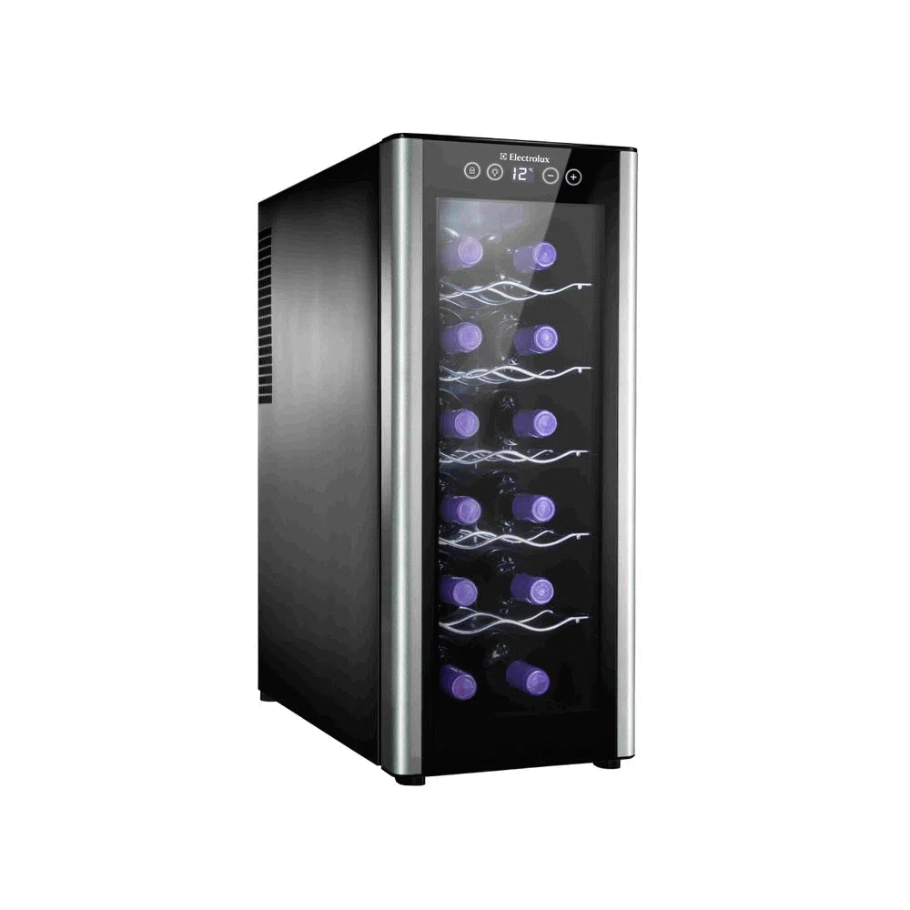 Adega Electrolux com Painel Eletrônico Touch 12 Garrafas ACB12 Preto Bivolt
