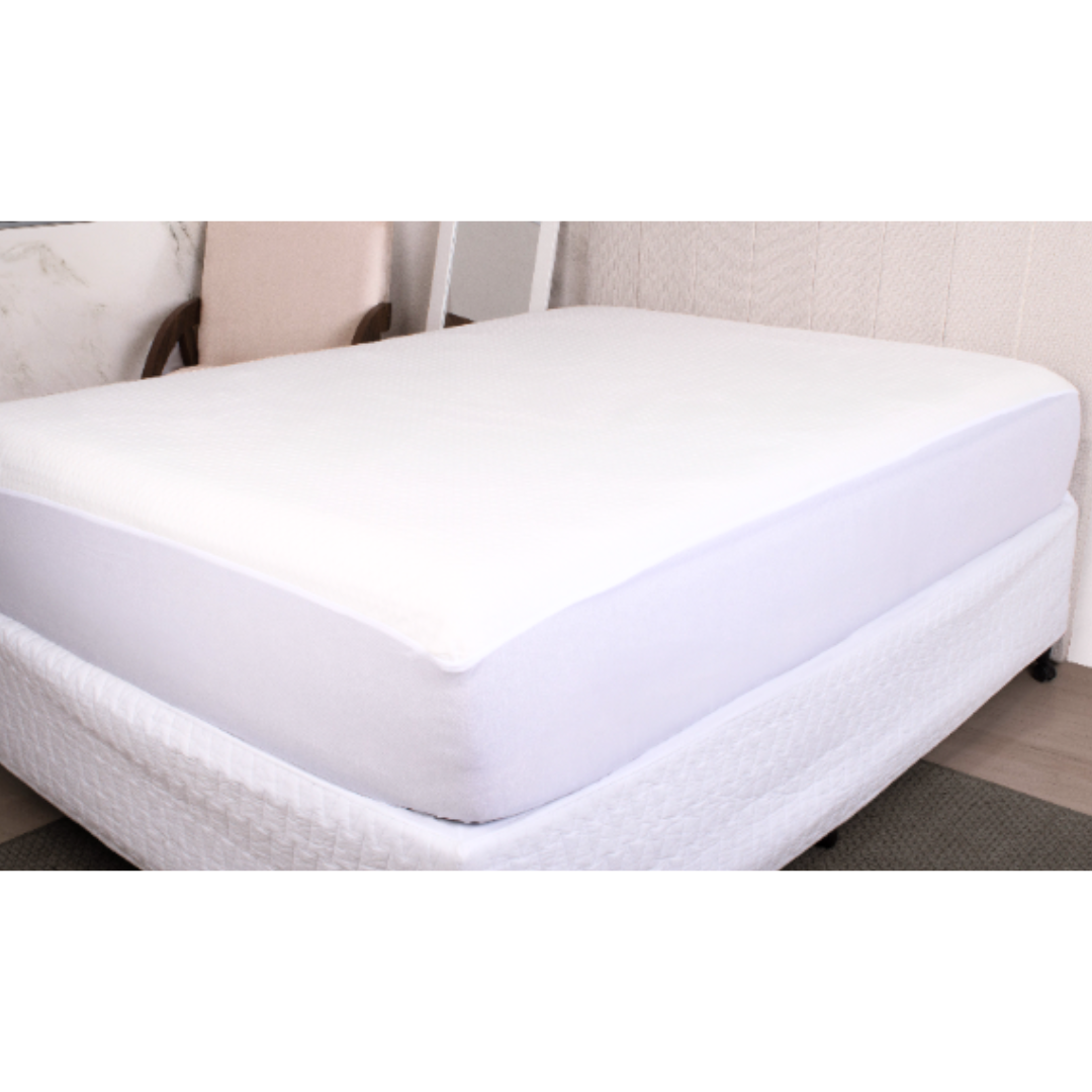 Protetor de Colchão Queen Jacquard Naturalle 160x200cm Branco