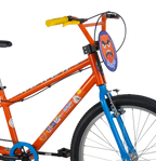 Bicicleta Nathor Aro 24 Muque Freio V-Brake Laranja