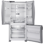Refrigerador Brastemp 544L BRH85M French Door Inverter Água e Gelo na Porta Cor Inox 220V