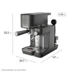Kit Electrolux Moedor de Café EZY01 + Cafeteira Espresso ECM70 220V