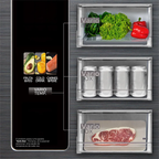 Refrigerador Midea 474L MultiDoor Smart Inverter Inox Bivolt