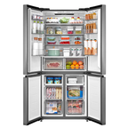 Refrigerador Midea 474L MultiDoor Smart Inverter Inox Bivolt